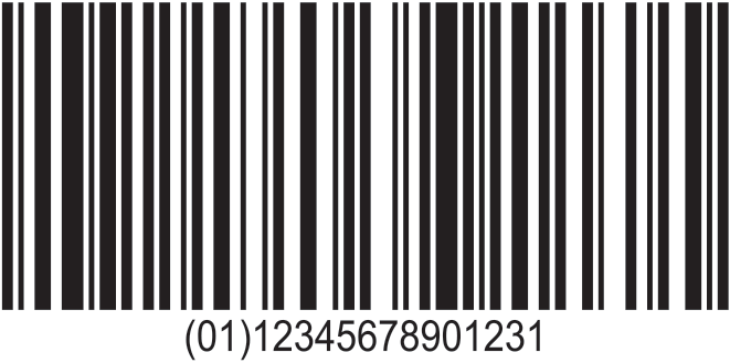 1d barcode - EAN-14