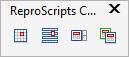 ReproScripts Calendars command bar