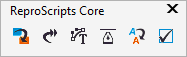 ReproScripts Core command bar