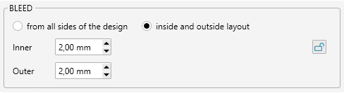 Auto Imposition project bleed - inner and outer