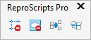 ReproScripts Pro command bar