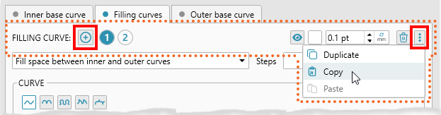 Guilloche rosette designer inner curves navigation