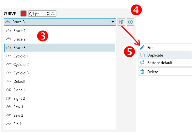 Working with presets
