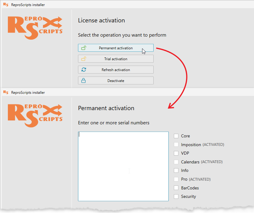 Permanent activation for ReproScripts plugins