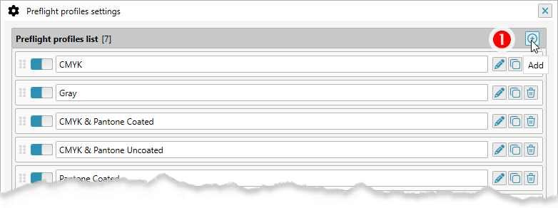 ReproScripts Core Preflight checklist plugin ~ settings for preflight profiles