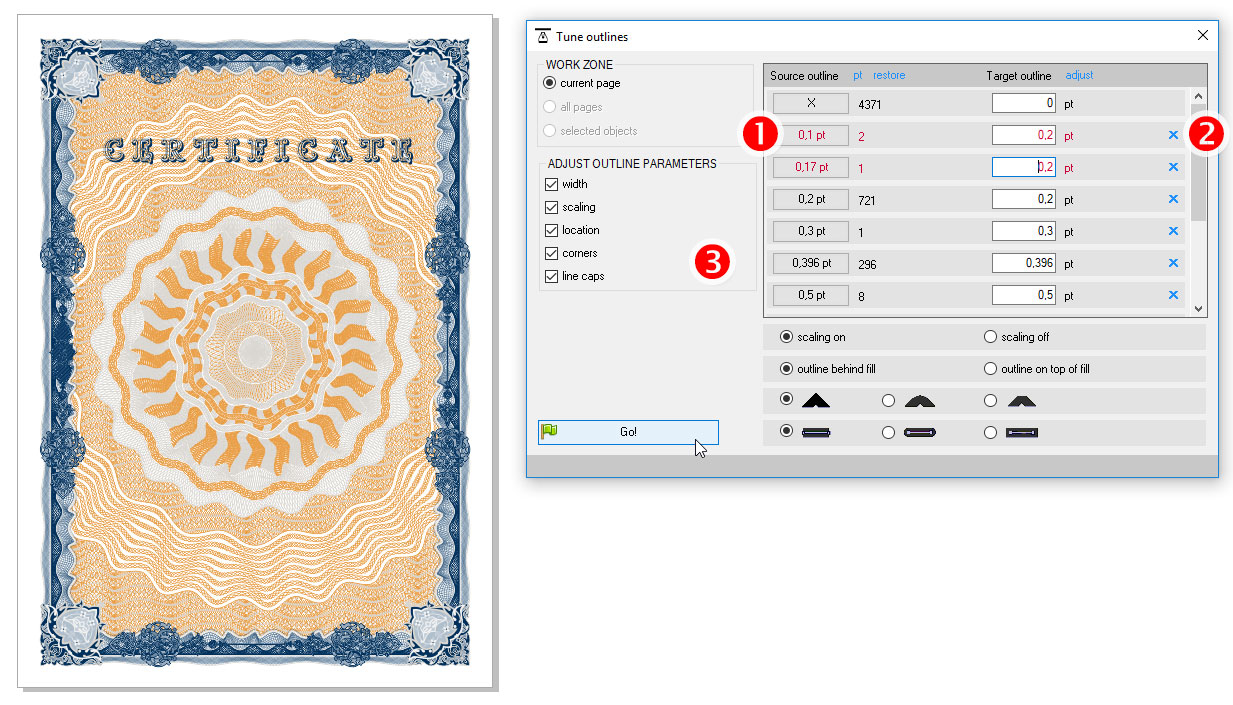 Как убрать обводку в coreldraw