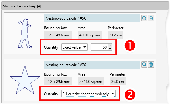 ReproScripts Imposition - quantity options for nesting objects