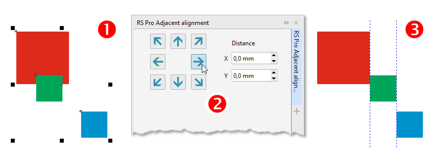 ReproScripts Pro Adjacent align plugin