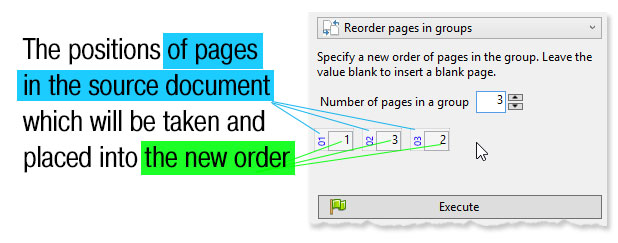 ReproScripts Pro Page Tools - repositioning pages in groups