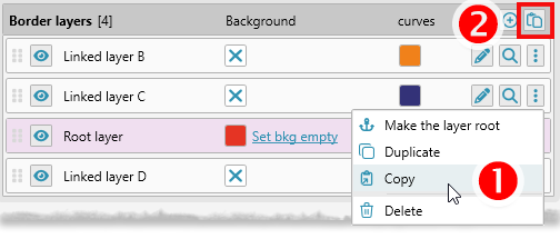 ReproScripts Guilloche border designer plugin ~ copying and pasting layers in a border