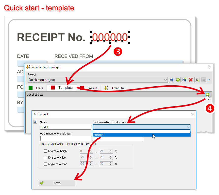 ReproScripts Variable data manager ~ quick start template