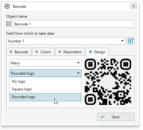 ReproScripts VDP - logo placeholder in QR codes