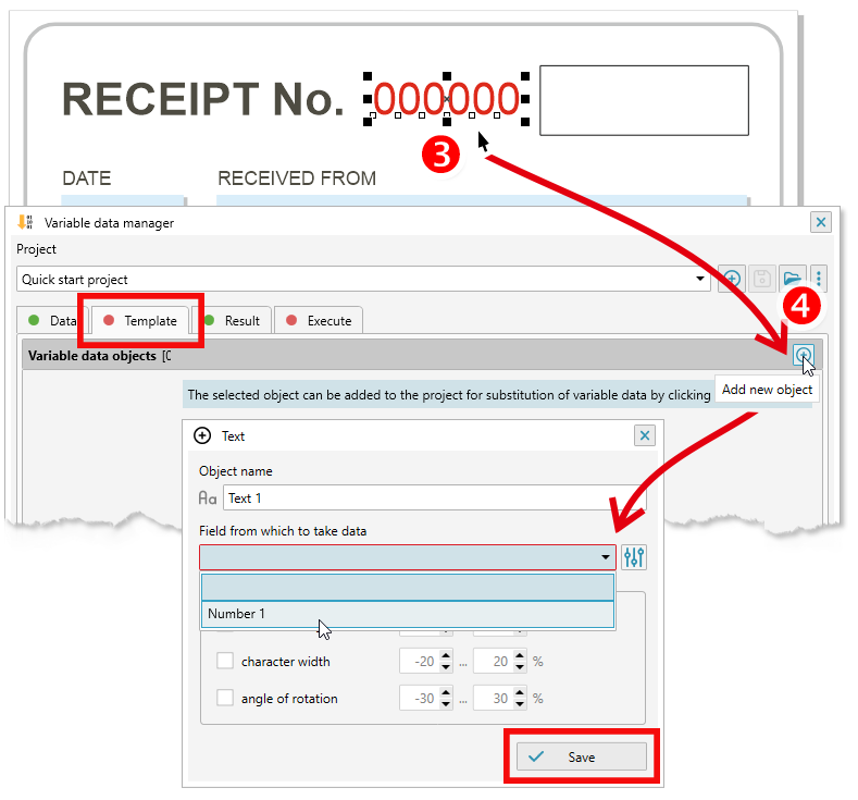 ReproScripts Variable data manager ~ quick start template